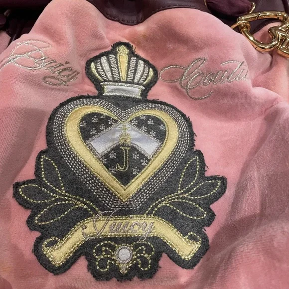Vintage. Juicy Couture Pink and Purple Tote Bag . Great condition. - Picture 16 of 16